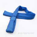 Σταυρός φορτίου Polyester Webbing Listing Sling